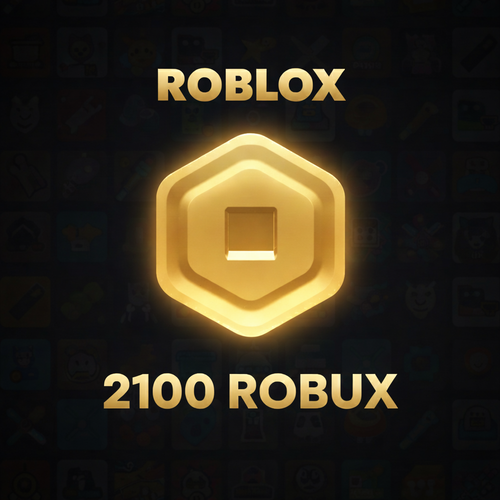 Pacote 2100 Robux